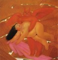 Femme enlevée par le démon Fernando Botero